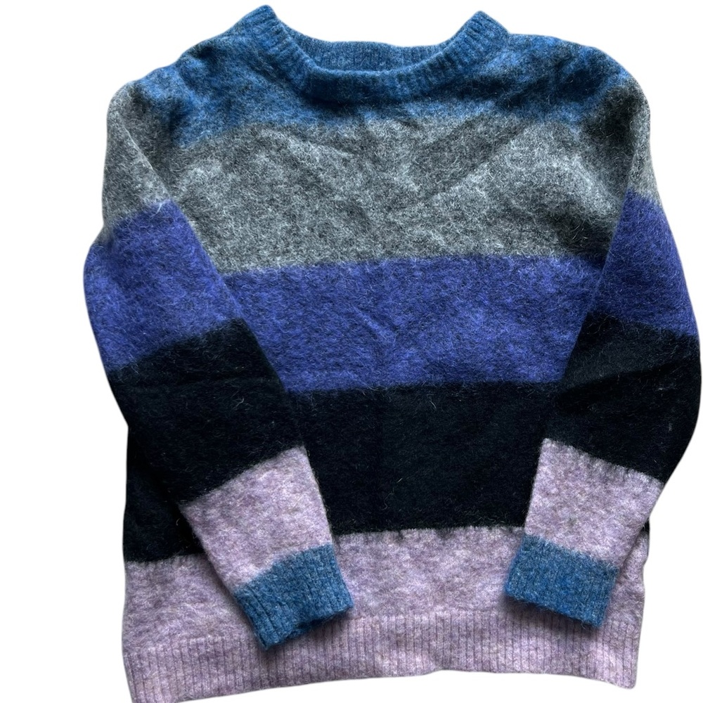 Acne Studios Albah Mohair Striped Sweater Size S - Picture 5 of 10
